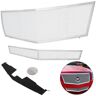 Vevor Mesh Grille Combo Fits 2008-2013 Cadillac CTS Stainless Steel Upper+Lower Bumper