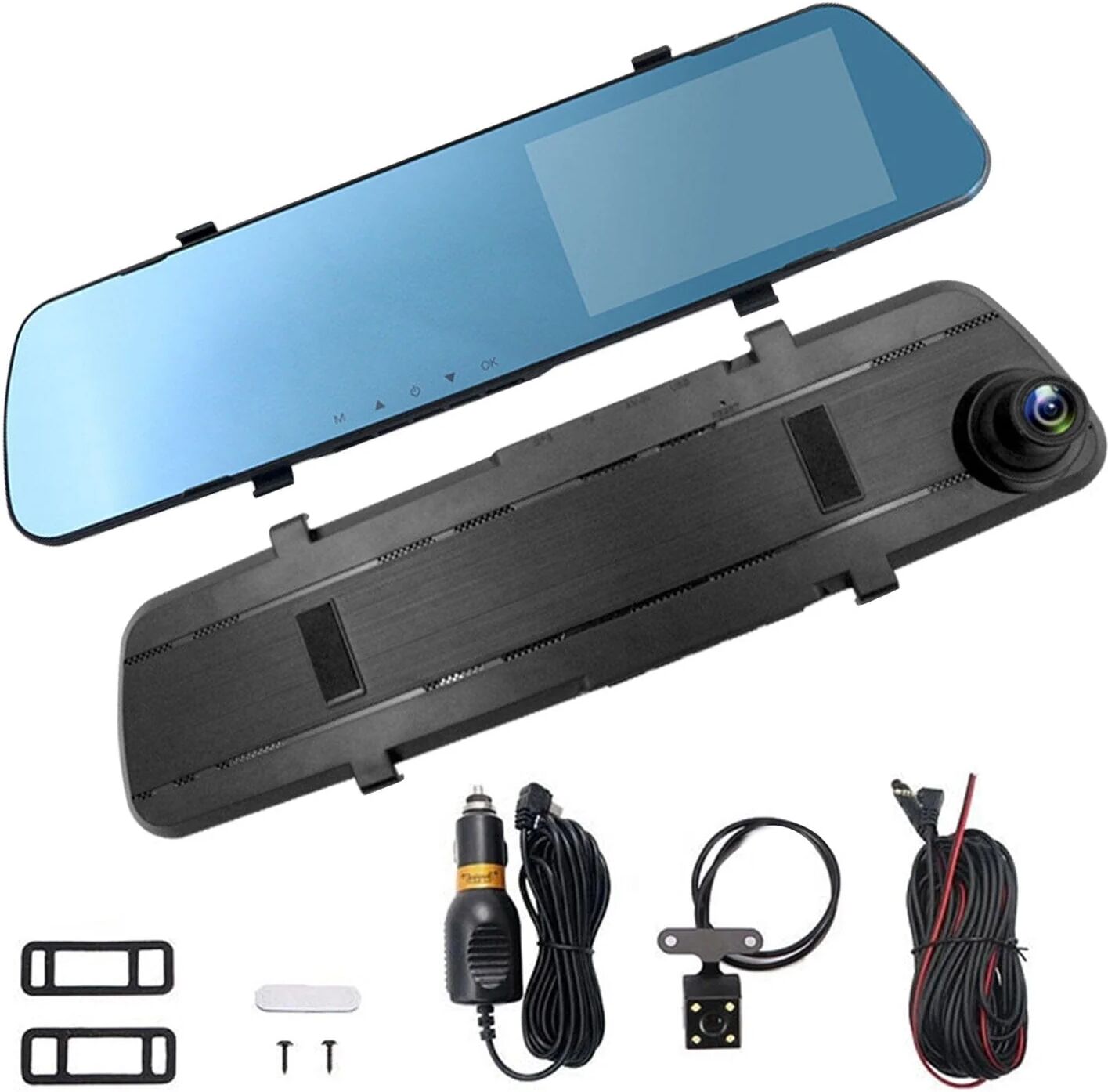 DailySale 1080P Car DVR 4.3inches Dash Cam with 140 Angle Loop Recording