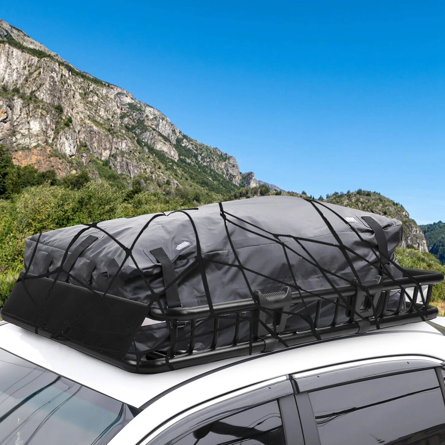 DailySale Universal Roof Rack Car Luggage Holder