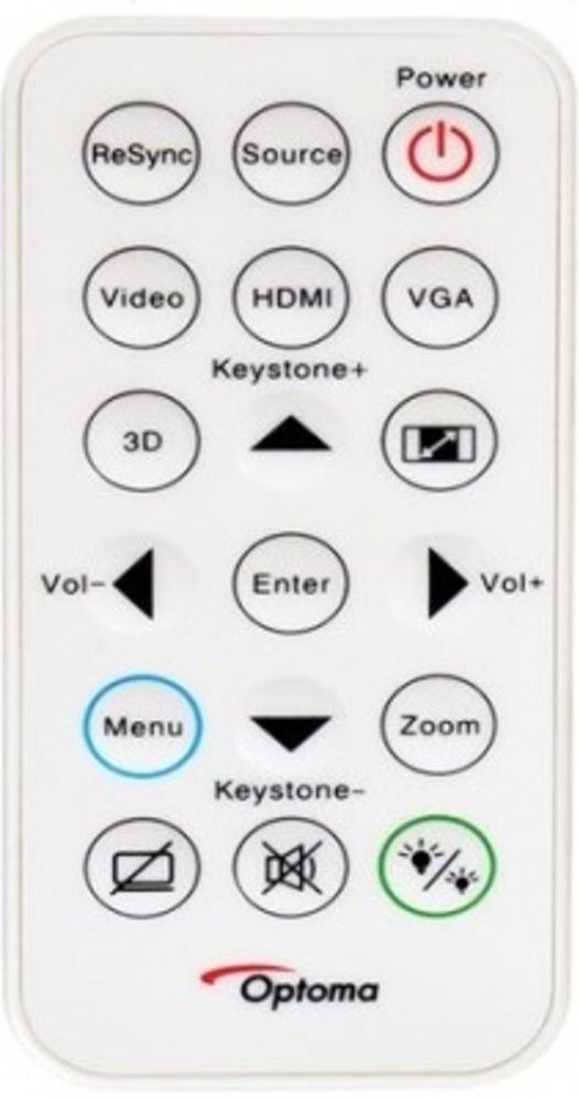 Optoma Fernbedienung fuer den W316