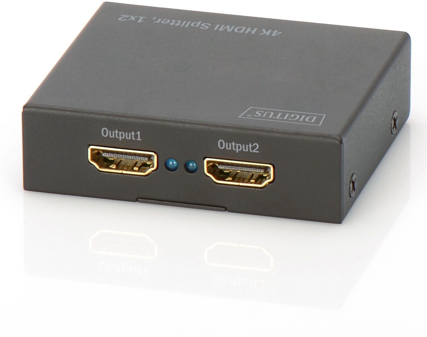 Kindermann HDMI-Verteiler 4K HDMI Splitter 1 auf 2