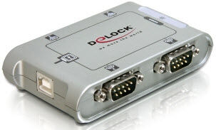 DeLock 87414 - USB 2.0 zu Seriell Adapter