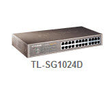 TP-Link TL-SG1024D - Gigabit Switch - 24-Port