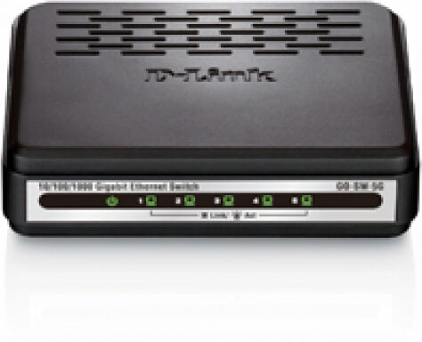 D-Link GO-SW-5G/E - Gigabit Easy Desktop Switch - 5-Port