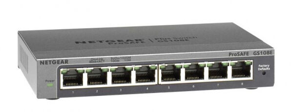 Netgear GS108E-300PES - Gigabit Switch - 8-Port