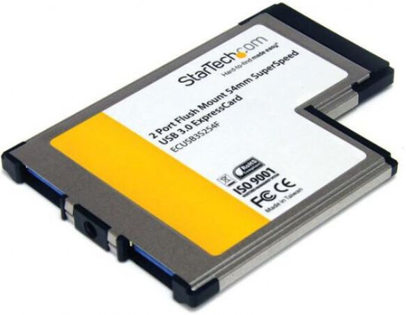 StarTech.com StarTech ECUSB3S254F - 2 Port USB 3.0 ExpressCard 54mm mit UASP Unterstützung