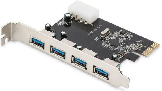 Digitus DS-30221-1 - 4 x USB3 Controller / PCIe 2.0 x1