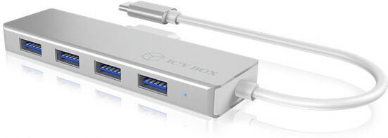 Icy Box IB-HUB1425-C3 - USB 3.0 Type-C Hub mit 4 USB Anschlüssen