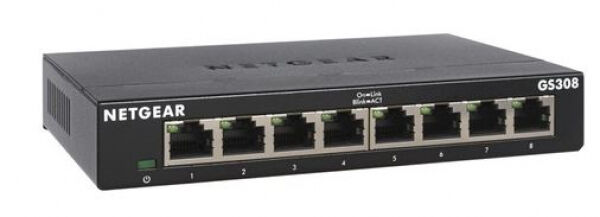 Netgear GS308-300PES - 8-Port Gigabit Switch