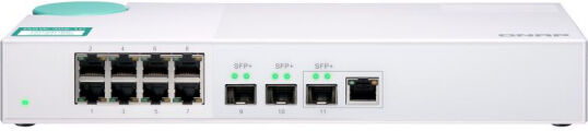 QNAP QSW-308-1C - 3-port 10G SFP+ / 8-port Gigabit Switch