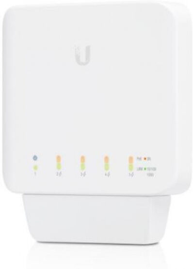 Ubiquiti Networks Ubiquiti USW-Flex 5 x Gigabit UniFi switch (1x PoE In, 4x PoE+/48V PoE out 46W)