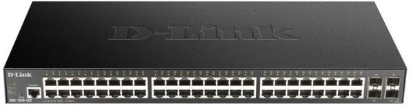 D-Link DGS-1250-52X - Rackmount Gigabit Smart Switch - 48x RJ-45 / 4x SFP+