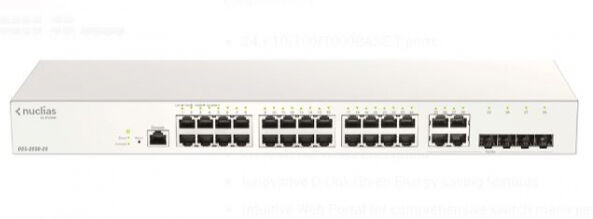 D-Link DBS-2000-28 - 28-Port Nuclias Cloud-Managed Switch