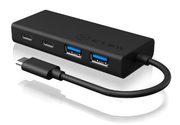 Icy Box IB-HUB1426-CPD - USB 3.0 HUB Type-C to 2x Type-C and 2x Type-A ports