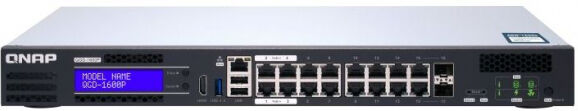 QNAP QGD-1600P-8G - 16 port 1Gbps PoE Switch 8 GB Rackmount