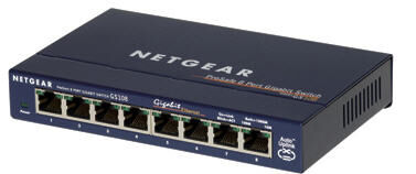 Netgear GS108GE Ethernet Switch - 8-Port - 10/100/1000MBit
