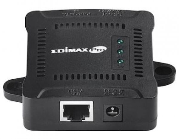 Edimax GP-101ST - IEEE 802.3at Gigabit PoE+-Splitter mit einstellbarer Ausgangsspannung von 5V DC, 9V DC, 12V DC