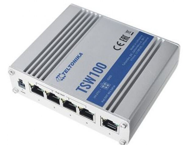 Teltonika TSW100000000 - 5-Port Gigabit Switch