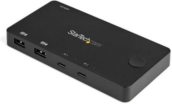 StarTech.com Startech SV211HDUC - 2-Port USB-C KVM Switch - 4K 60Hz HDMI