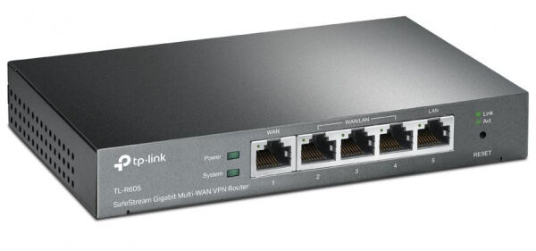 TP-Link TL-R605 - SafeStream Gigabit Multi-WAN VPN Router
