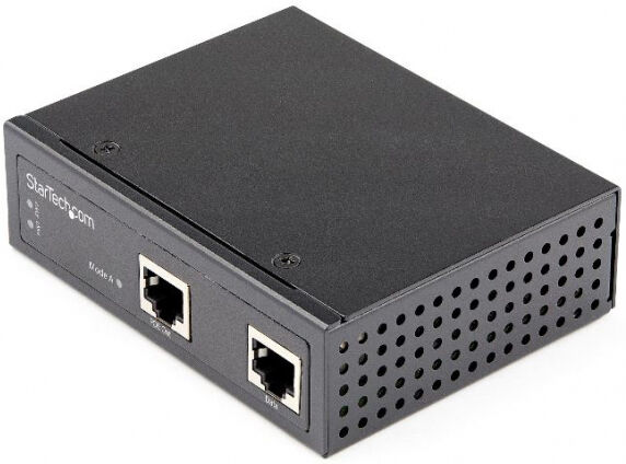 StarTech.com Startech POEINJ30W - Industrial Gigabit Ethernet PoE Injector - 30W