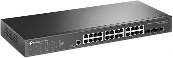 TP-Link TL-SG3428X - 24-Port-Gigabit-L2+-Managed-Switch mit 4 SFP+ Uplinks