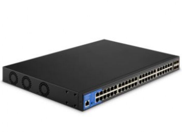 Linksys LGS352MPC - 48-Port Managed Gigabit PoE+ Switch with 4 10G SFP+ Uplinks 740W