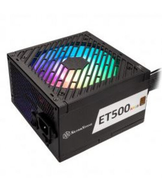 Silverstone SST-ET500-ARGB / 80+ Bronze - 500 Watt Netzteil