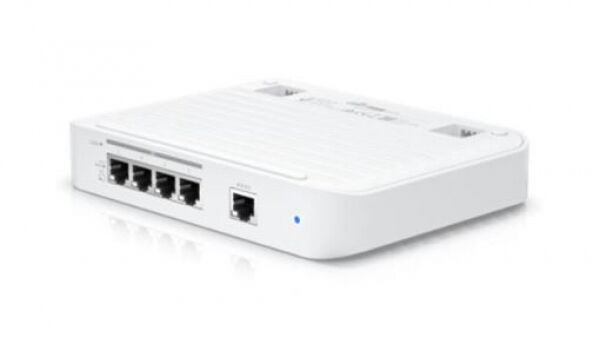 Ubiquiti Networks Ubiquiti UniFi USW-FLEX-XG - 4 Port Multi-Gigabit-Switch mit 1 PoE-Eingang und 4x10GbE-Ethernet-Ports.