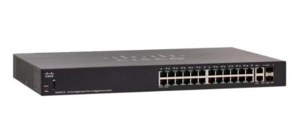 Cisco Systems SG250X-24P - 24-Port Gigabit Smart Switch PoE mit 4 x 10G