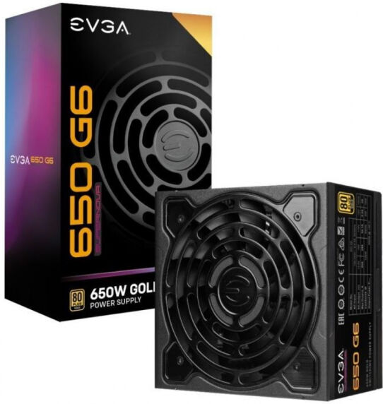 EVGA SuperNova G6 / 80+ Gold Netzteil - 650 Watt