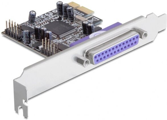 Delock 89133 - PCI Express 2 x Seriell / 1x Parallel