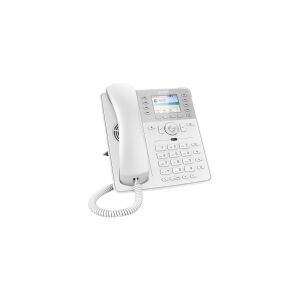 Snom technology snom D735 - VoIP-telefon - 3-vejs opkaldskapacitet - SIP, RTCP - 12 linier - hvid