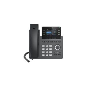 Grandstream Networks Grandstream GRP2613 - VoIP-telefon med opkalds-ID/opkald venter - IEEE 802.11a/b/g/n/ac (Wi-Fi) - 3-vejs opkaldskapacitet - SIP, RTCP, RTP, SRTP - 4 linier