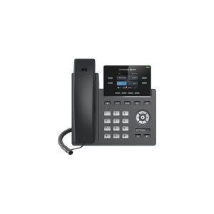 Grandstream Networks Grandstream GRP2612 - VoIP-telefon med opkalds-ID/opkald venter - 3-vejs opkaldskapacitet - SIP, RTCP, RTP, SRTP - 4 linier