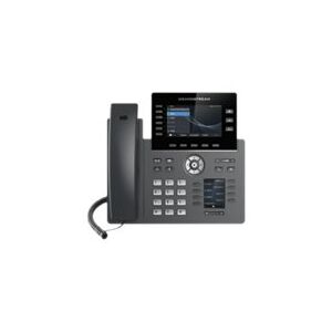 Grandstream Networks Grandstream GRP2616 - VoIP-telefon med opkalds-ID/opkald venter - IEEE 802.11a/b/g/n/ac (Wi-Fi) - 3-vejs opkaldskapacitet - SIP, RTCP, RTP, SRTP - med 6 linier - 4 linier