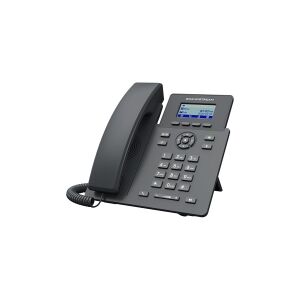 Grandstream Networks Grandstream GRP2601P SIP-telefon, 2,21'' LCD-skærm, 2 SIP-konti, 100Mbit-port, PoE