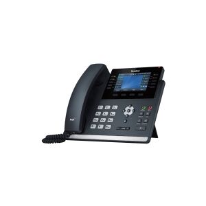 Yealink SIP-T46U - VoIP-telefon med opkalds-ID - 3-vejs opkaldskapacitet - SIP, SIP v2 - 16 linjer - klassisk grå