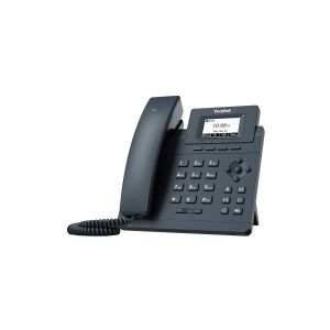 Yealink SIP-T30 - VoIP-telefon med opkalds-ID - 5-vejs opkaldskapacitet - SIP, SIP v2, SRTP - klassisk grå