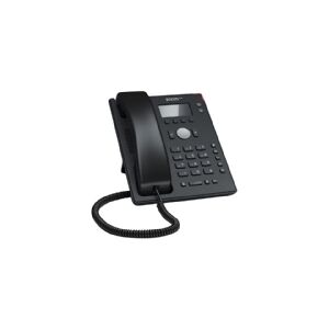 Snom technology Snom D120, IP telefon, Sort, Forbundet håndsæt, Bord/Væg, In-band, Out-of band, SIP-info, 2 Linier