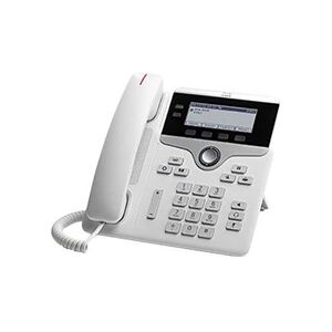 Cisco IP Phone 7821 - Téléphone VoIP - SIP, SRTP - 2 lignes - blanc - Publicité