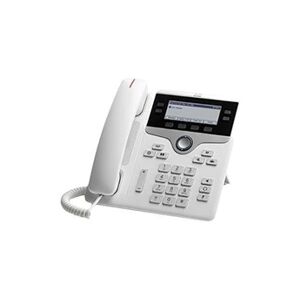 Cisco IP Phone 7841 - Téléphone VoIP - SIP, SRTP - 4 lignes - blanc - Conformité TAA - Publicité