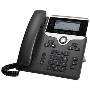 Cisco Systems IP Phone CP-7821-3PCC-K9 Téléphone VoIP SIP, SRTP 2 Lignes - Publicité