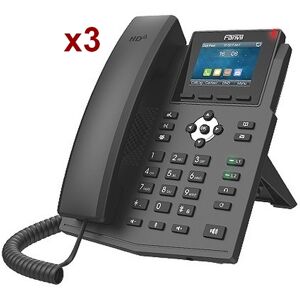 Pack Fanvil - X3SG IP - Téléphone filaire > Téléphone IP > Téléphone IP / SIP - Publicité