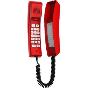 Fanvil Telephone fixe H2U Rouge Telephone filaire Telephone IP Telephone IP SIP