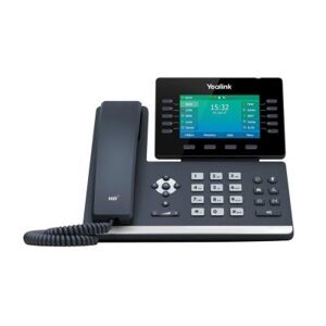 Téléphone IP SIP professionnel Yealink T54W - wifi et bluetooth - noir - Publicité