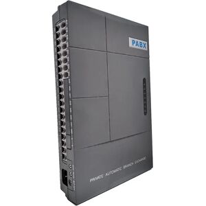 CS+632-424 Telephone PABX / PBX System With 4 Co Landines and 24-Ports Extensions for Office Phone System