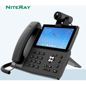 X7A Android IP Phone with CM60 USB Camera VoIP Phone SOHO IP Phone Industry Telephone support 112 DSS Keys 20 SIP Lines