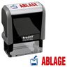 trodat Textstempel "Ablage" printy 4912 office selbstfärbend blau, rot