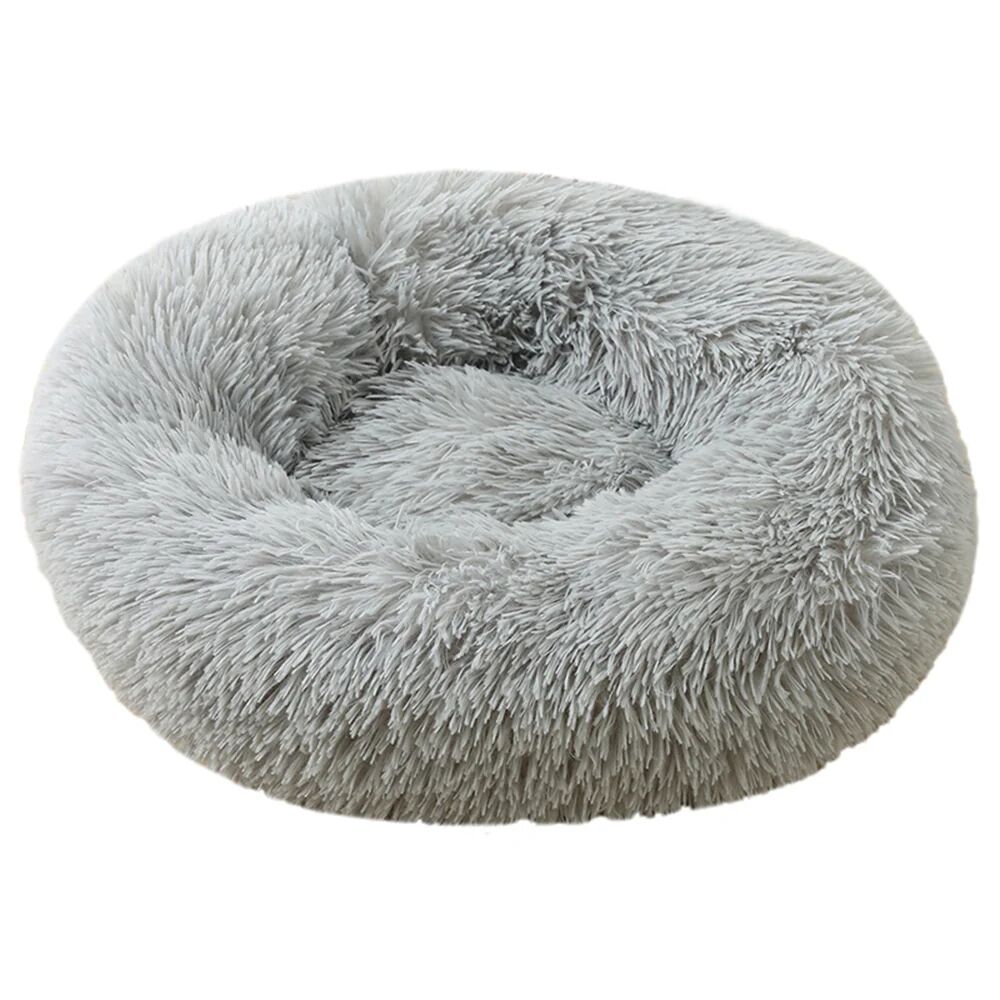 Unbranded Machine Washable Calming Donut Cat And Dog Pet Bed